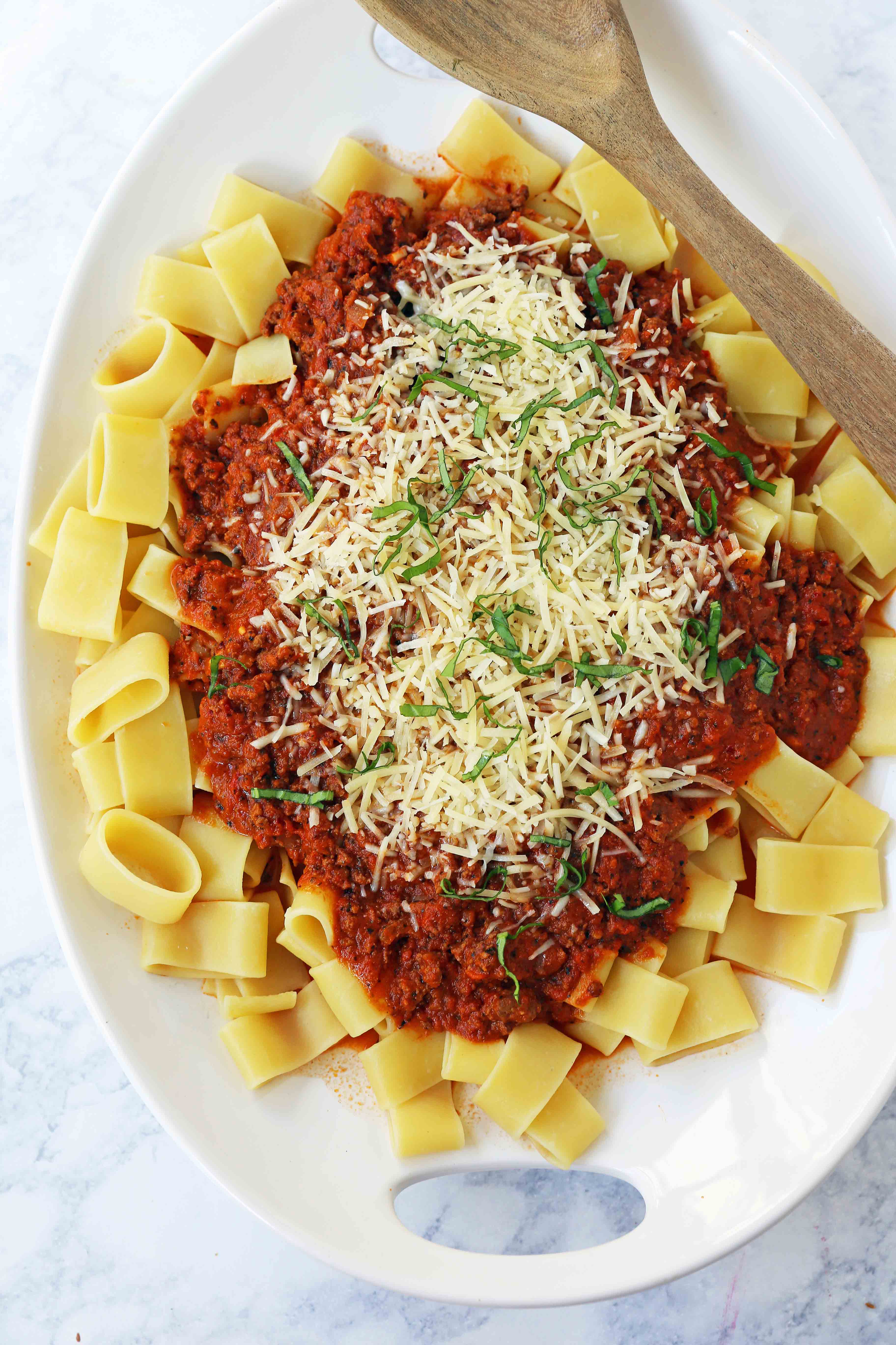 Bolognese Style Meat Sauce – Diane's Food Blog