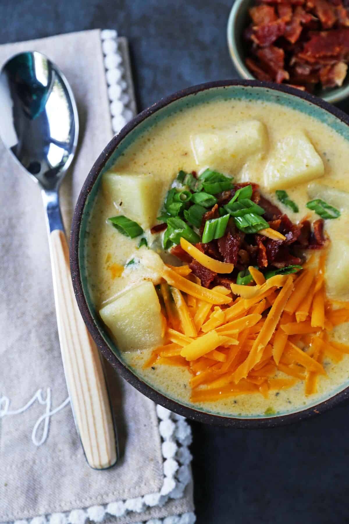 Baked Potato Soup – Modern Honey