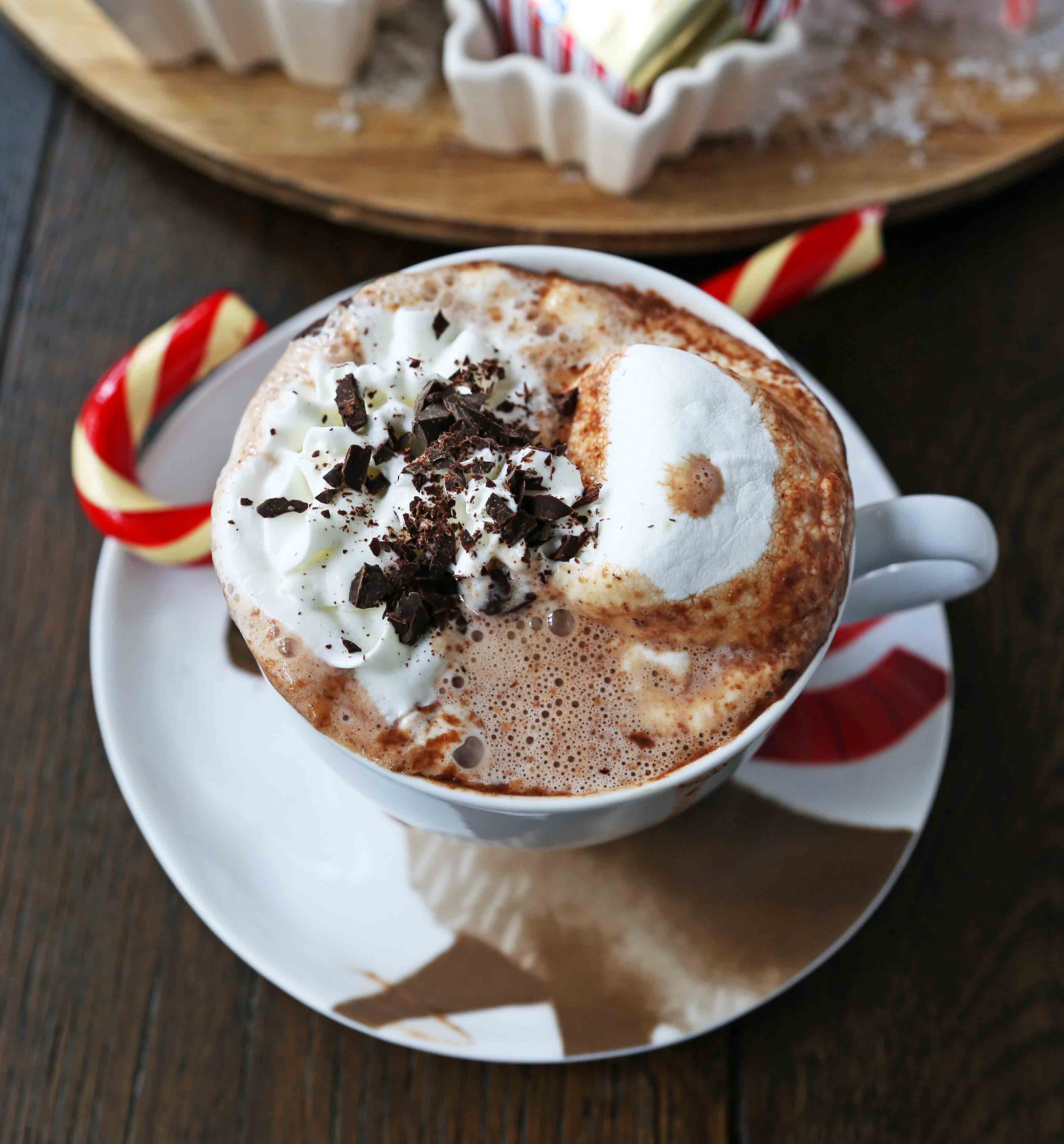 Easy Homemade Hot Chocolate In A Slow Cooker