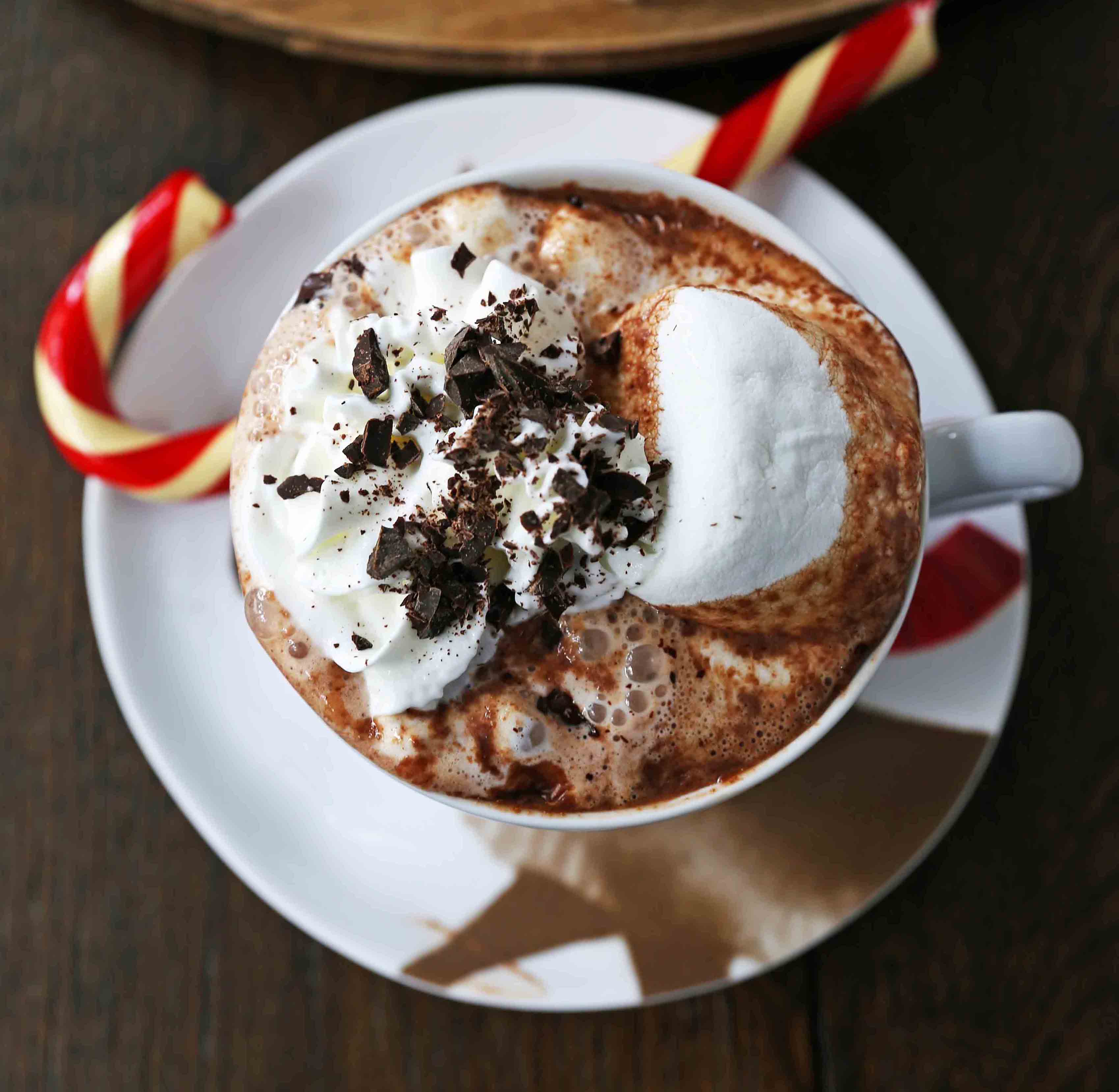Easy Instant Pot Hot Chocolate + Bar Idea