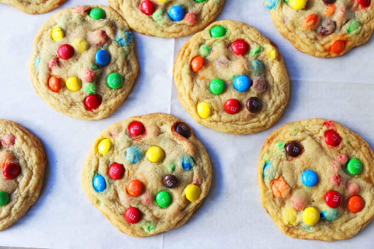 Soft M&M Cookies – Modern Honey