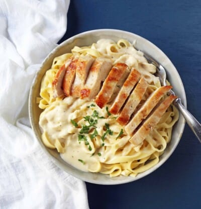 Chicken Fettuccine Alfredo – Modern Honey