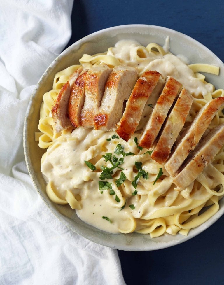 Chicken Fettuccine Alfredo Modern Honey