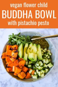 Buddha Bowl with Pistachio Pesto – Modern Honey