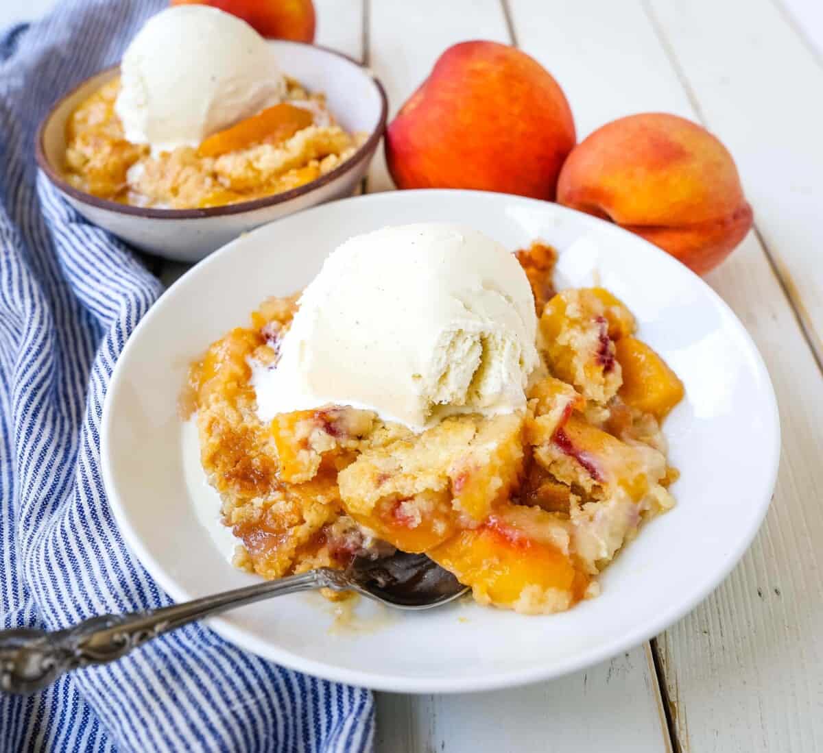 Peach Dump Cake – Modern Honey