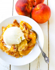 Peach Dump Cake – Modern Honey