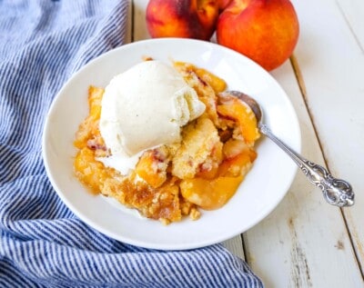 Peach Dump Cake – Modern Honey