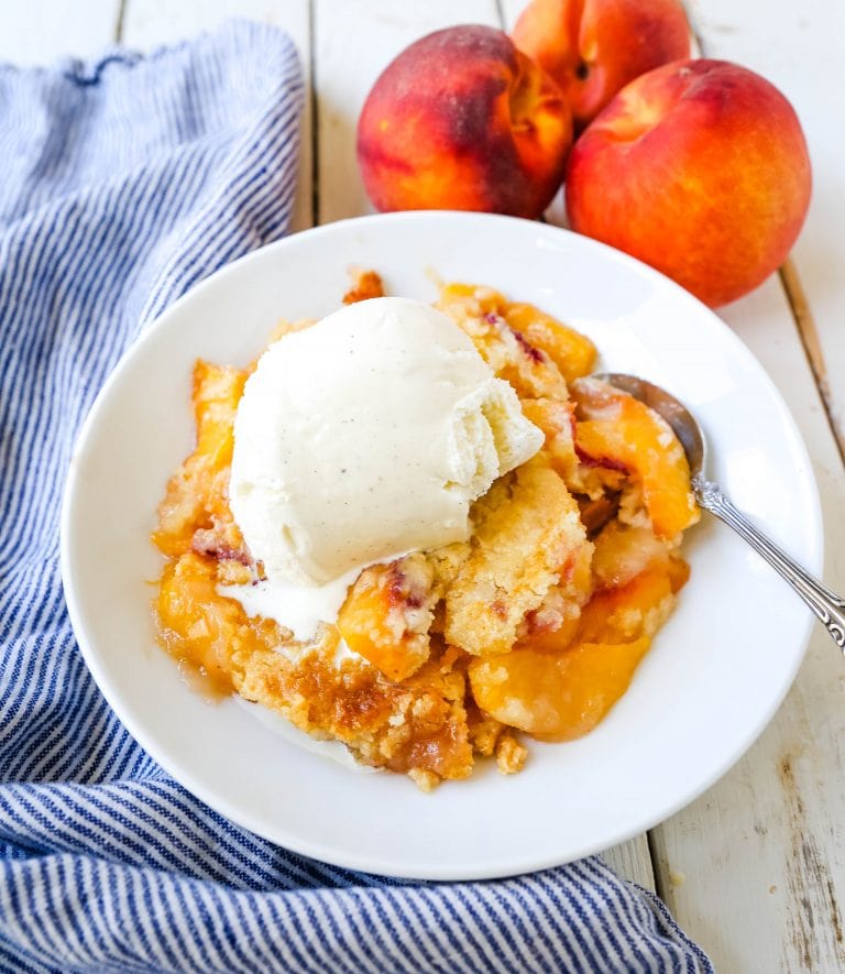 Peach Dump Cake – Modern Honey