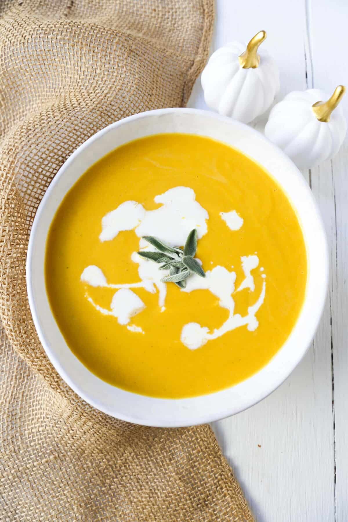 Creamy Butternut Squash Soup – Modern Honey