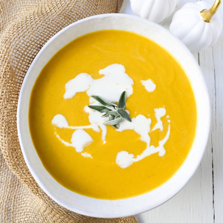 Creamy Butternut Squash Soup – Modern Honey