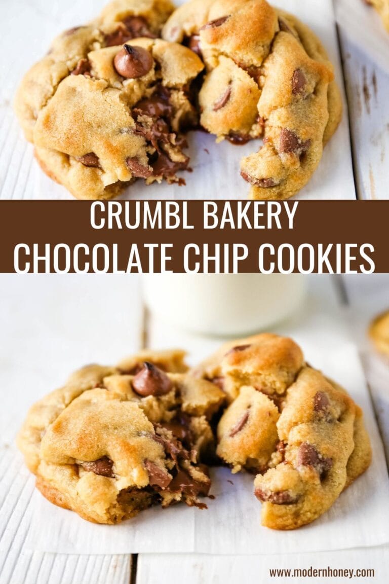 Crumbl Chocolate Chip Cookie Copycat Recipe Modern Honey 7595