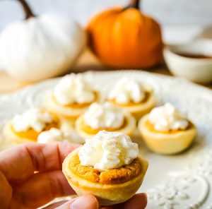 Mini Pumpkin Pie Bites – Modern Honey