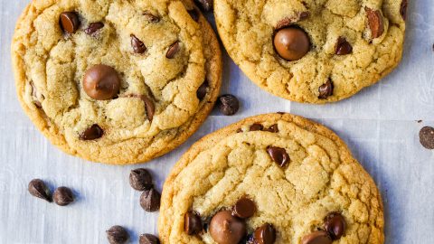 Cream Cheese Chocolate Chip Cookies - Pretty. Simple. Sweet.