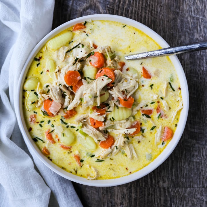 Creamy Gnocchi Chicken Soup – Modern Honey