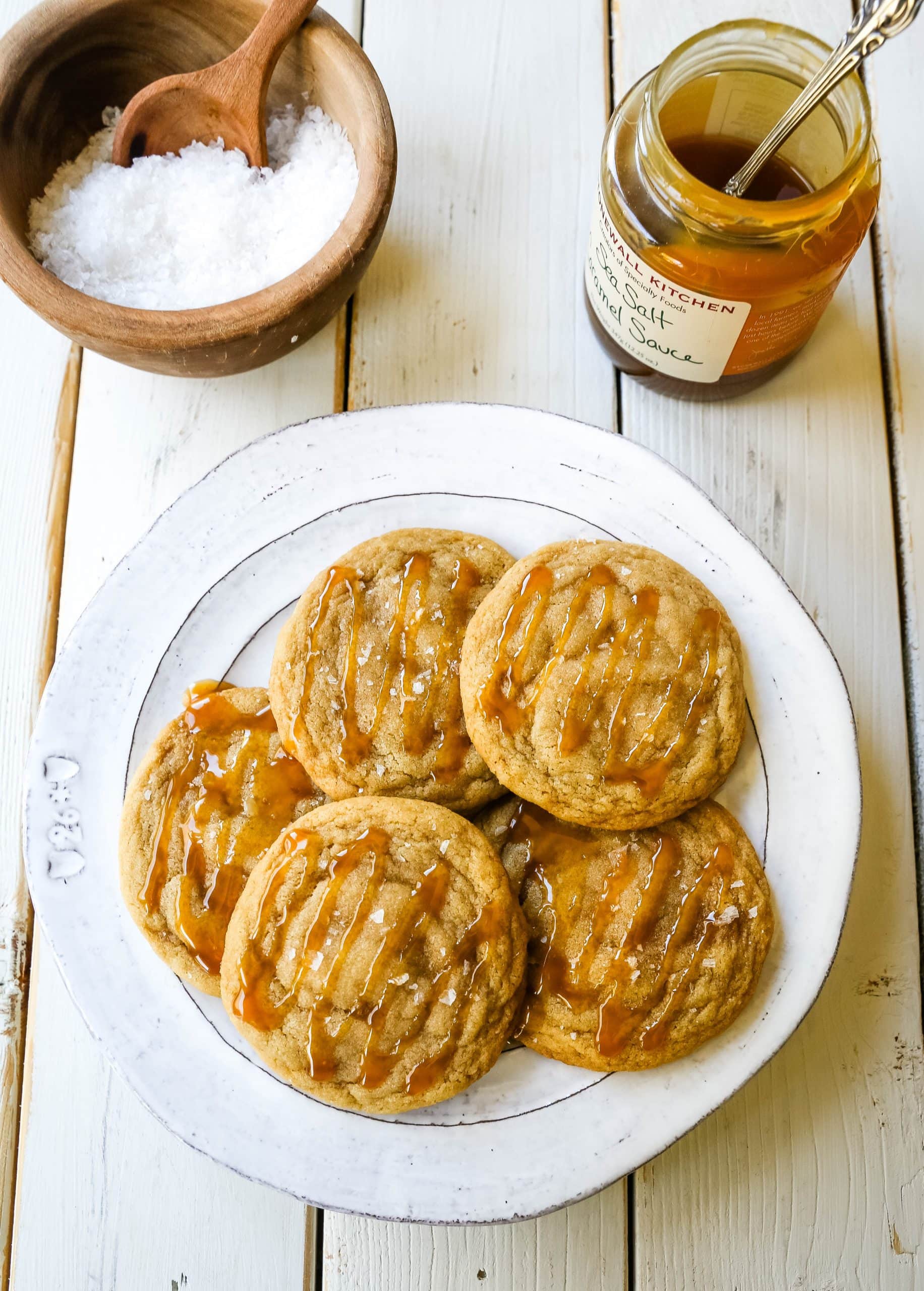 Salted Caramel Cookies – Modern Honey