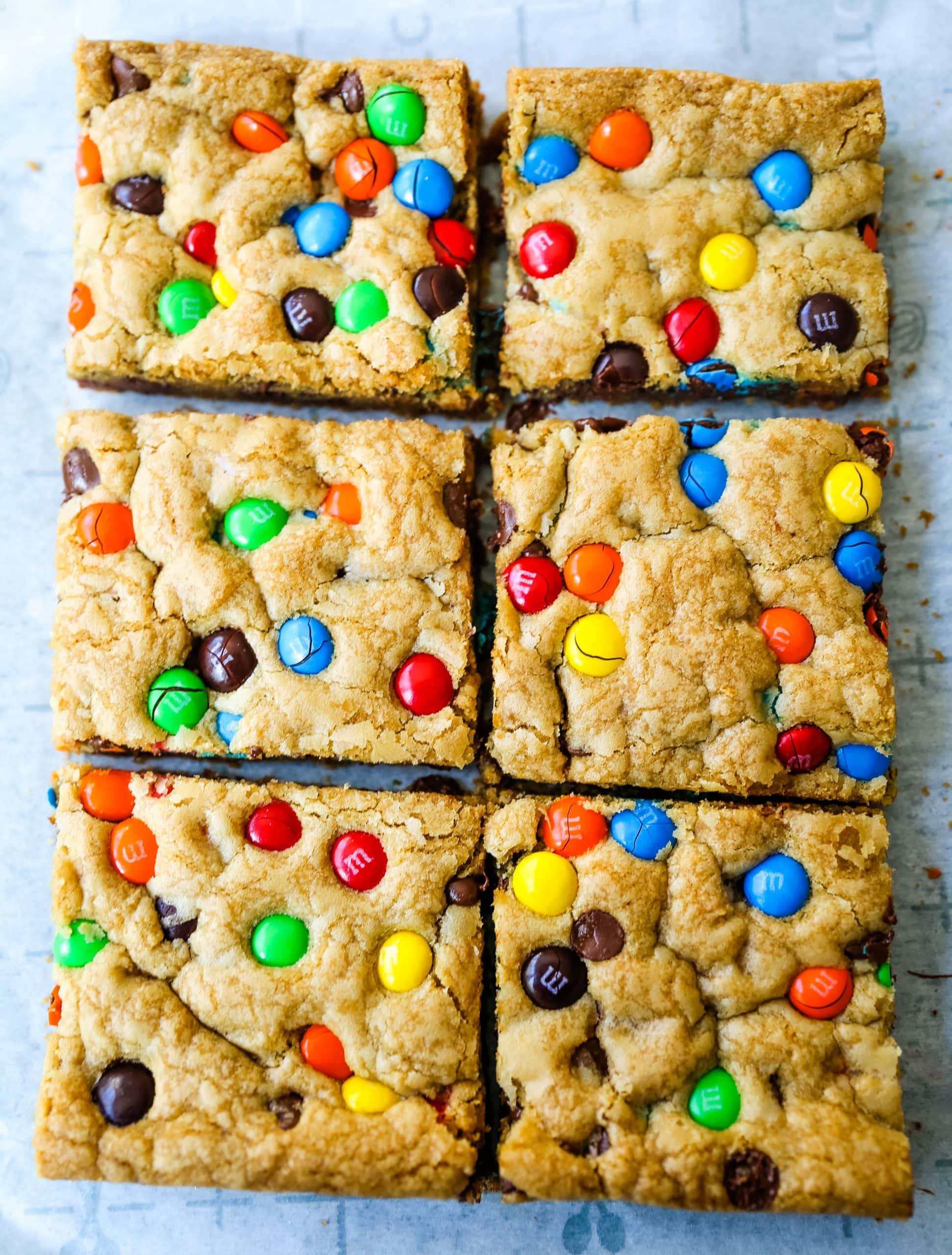 Brown Sugar M&M Cookies