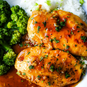 Sticky Honey Garlic Chicken – Modern Honey