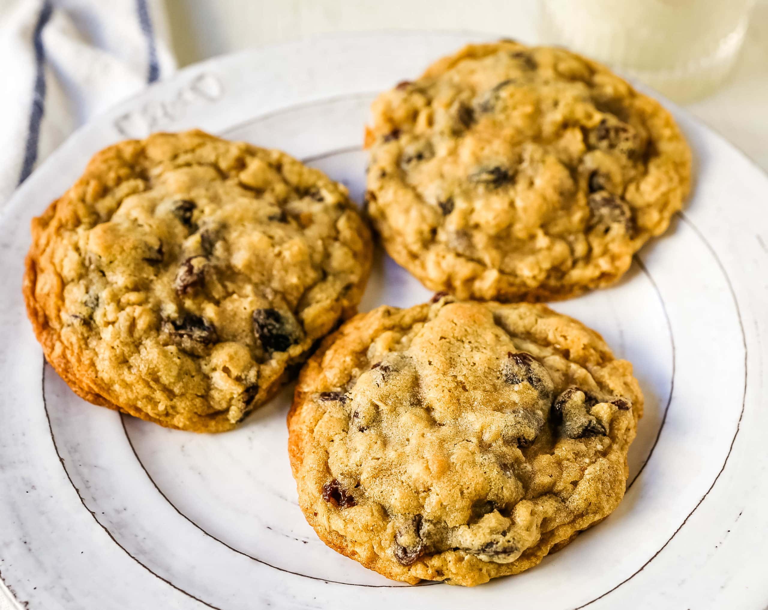 The Best Oatmeal Raisin Cookies Recipe Cart