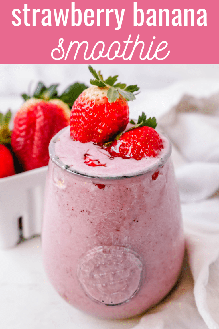 Strawberry Banana Smoothie – Modern Honey