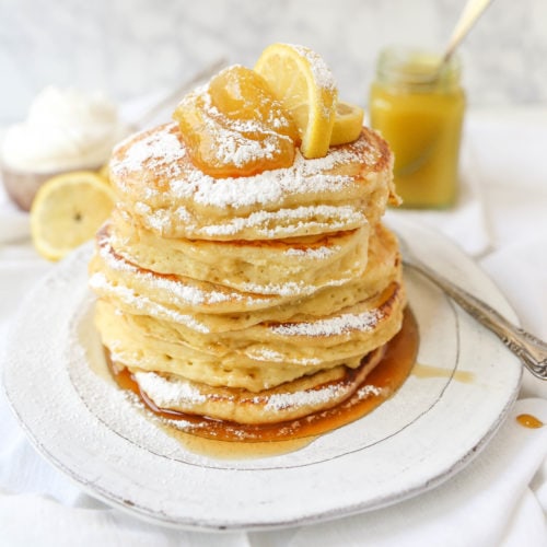 Lemon Ricotta Pancakes – Modern Honey