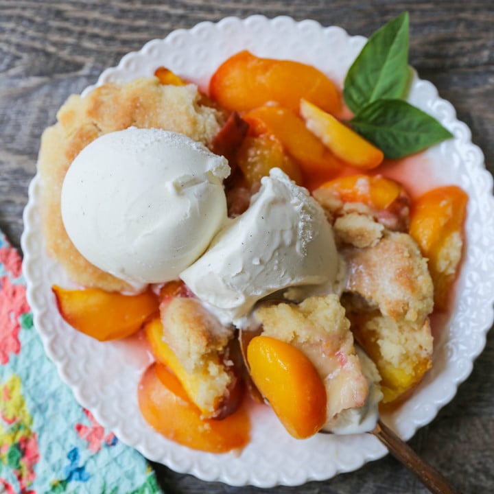 Peach Cobbler – Modern Honey