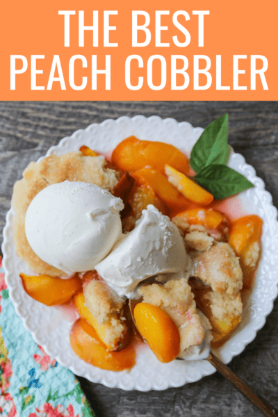 Peach Cobbler – Modern Honey