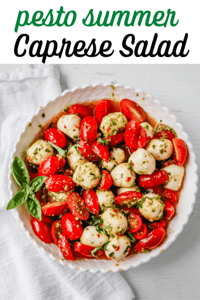 Pesto Caprese Salad – Modern Honey