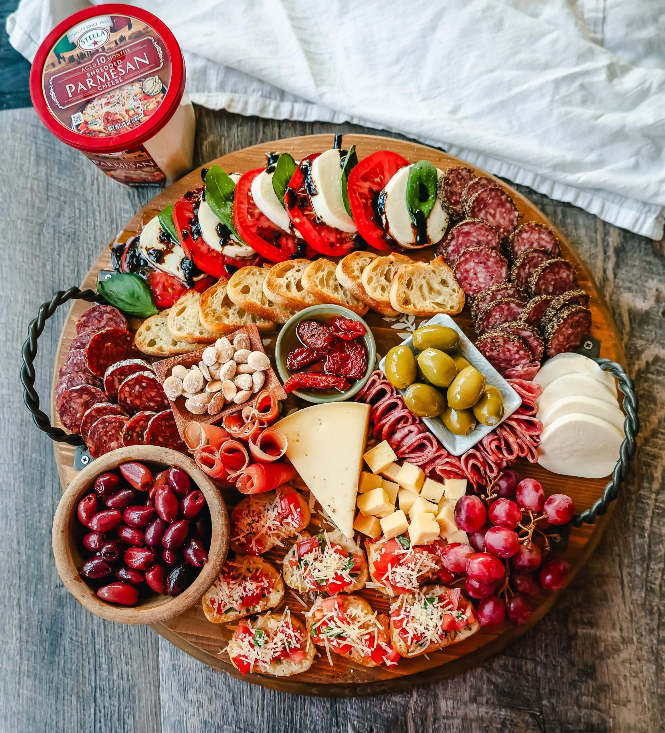 Italian Charcuterie Board Modern Honey