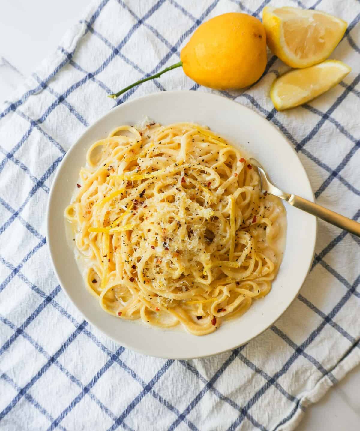 Creamy Lemon Pasta – Modern Honey