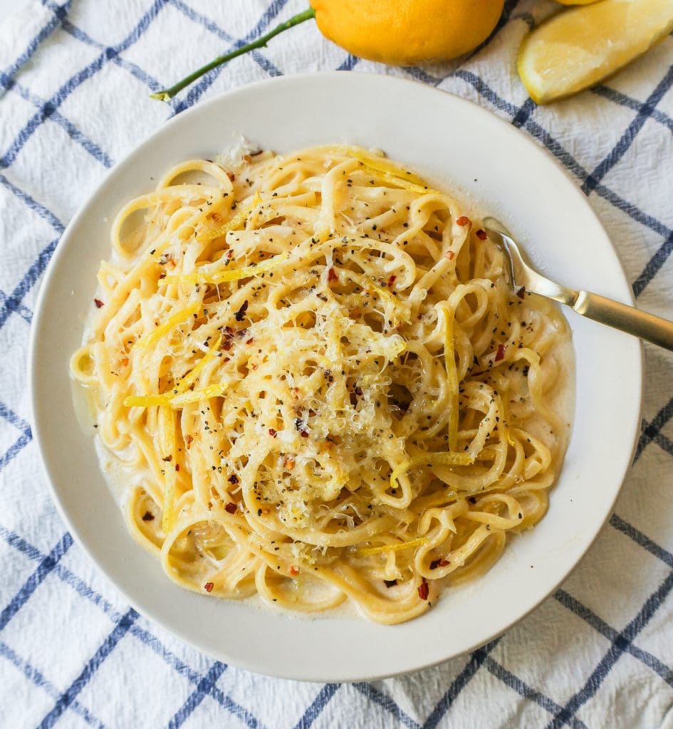 Creamy Lemon Pasta Modern Honey