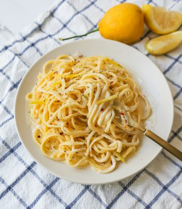 Creamy Lemon Pasta – Modern Honey