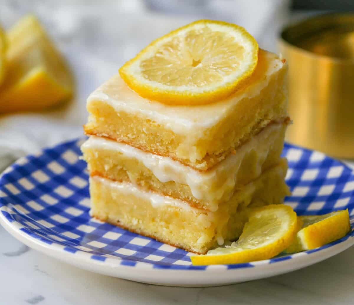 Lemon Brownies Modern Honey