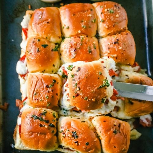 Easy Italian Pizza Sliders Recipe - 31 Daily