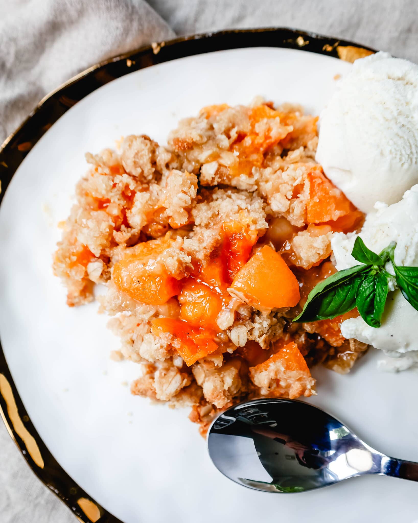 Fresh Apricot Crisp – Modern Honey