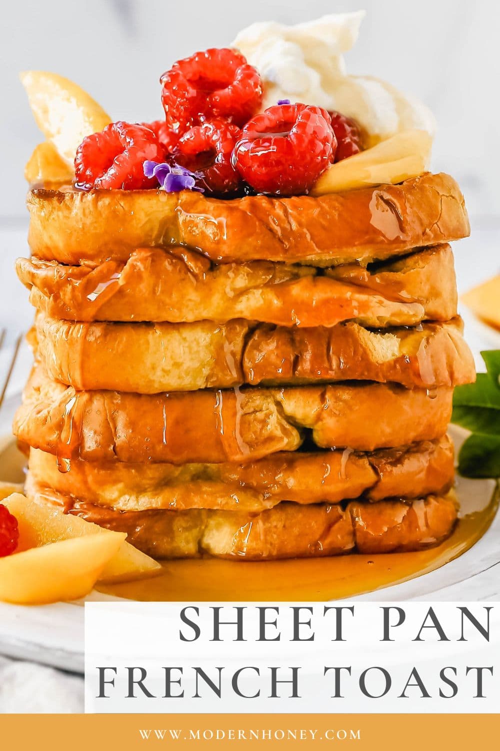 Sheet Pan French Toast - But First We Brunch!