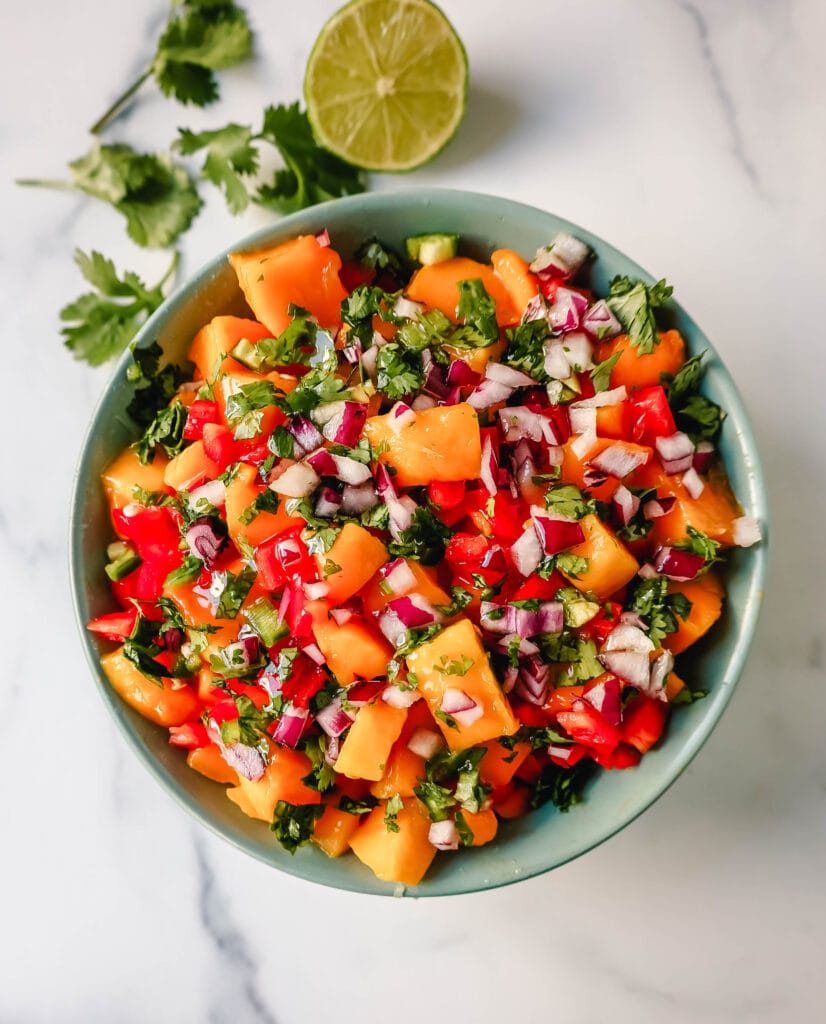 Fresh Mango Salsa – Modern Honey