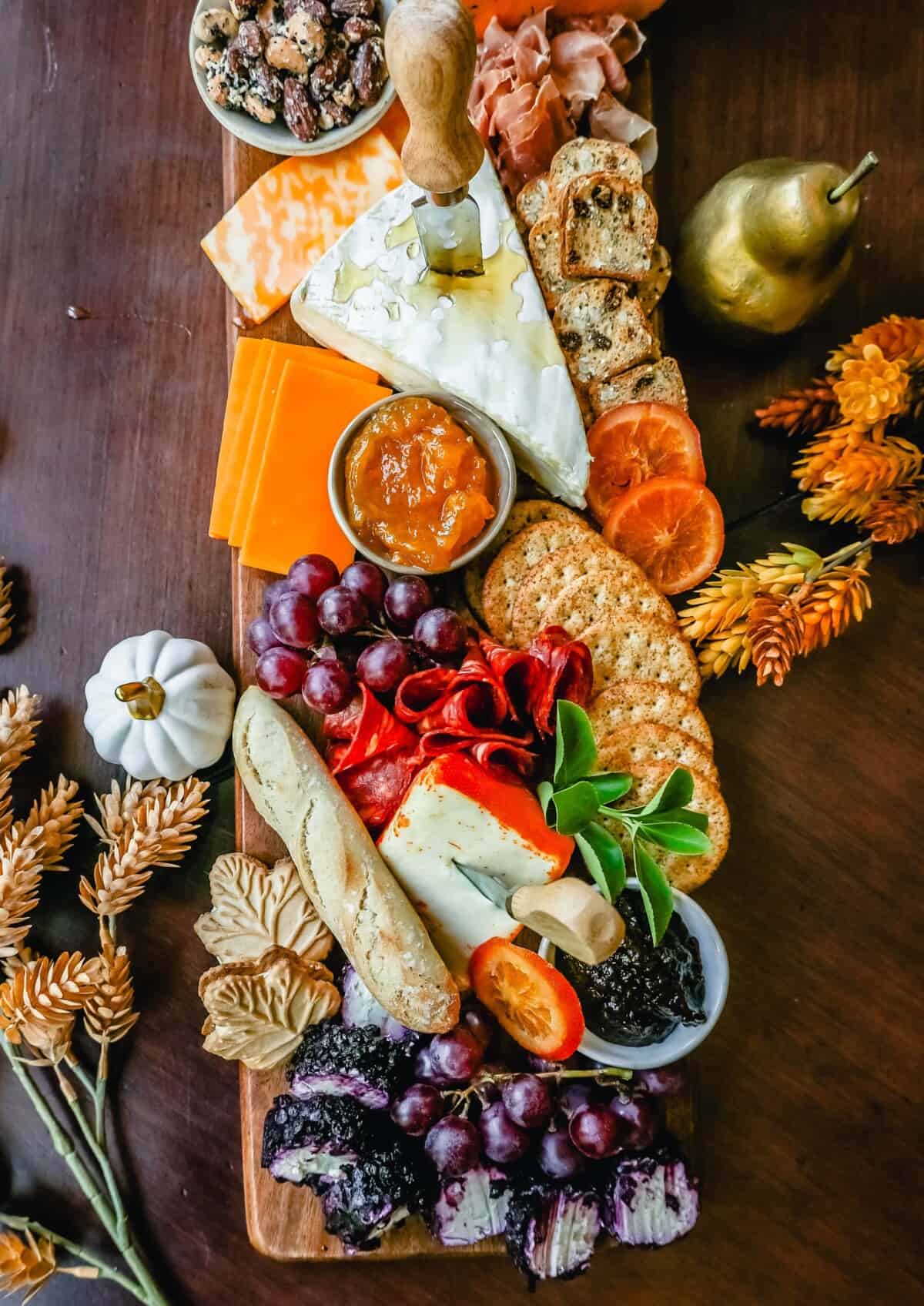 Fall Thanksgiving Charcuterie Board Modern Honey