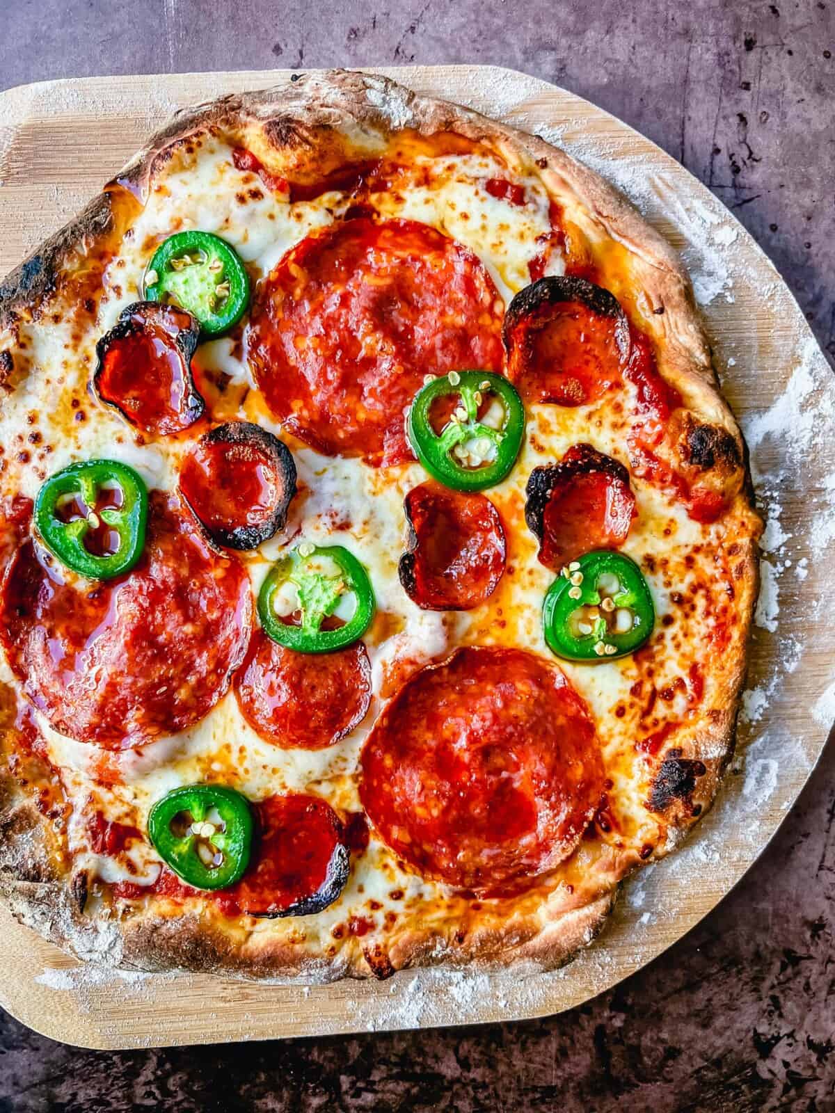 Homemade Pepperoni Pizza Modern Honey