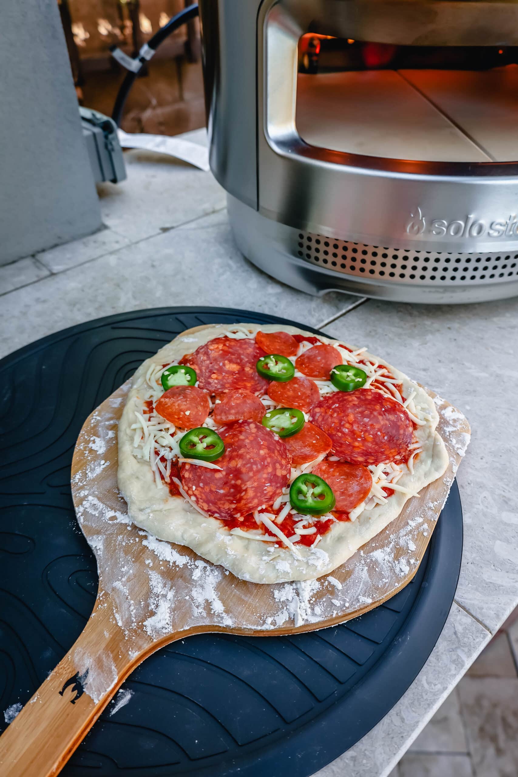 Homemade Pepperoni Pizza – Modern Honey