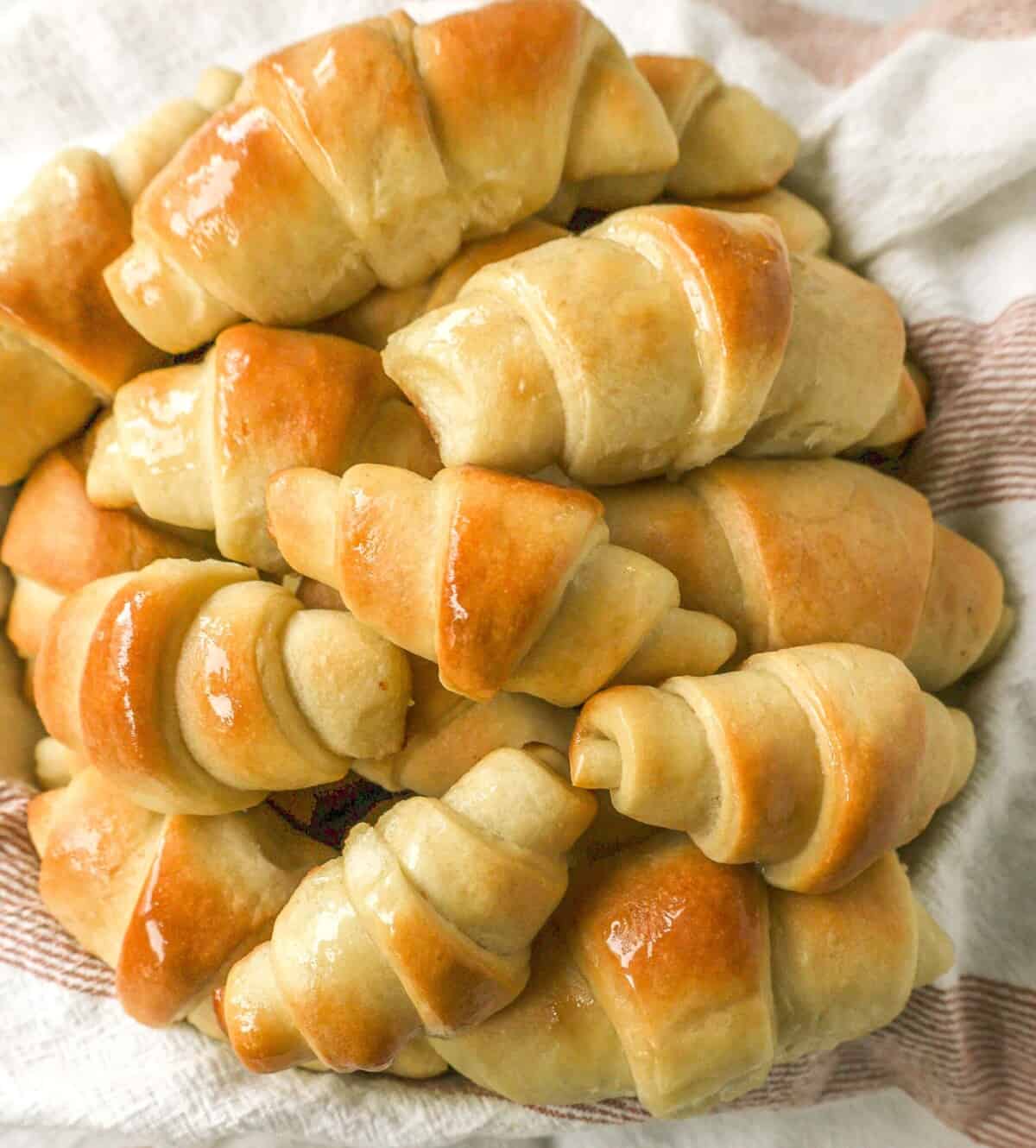 Homemade Crescent Rolls – Modern Honey