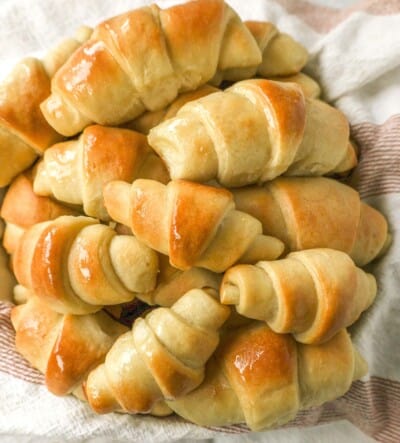 Homemade Crescent Rolls – Modern Honey