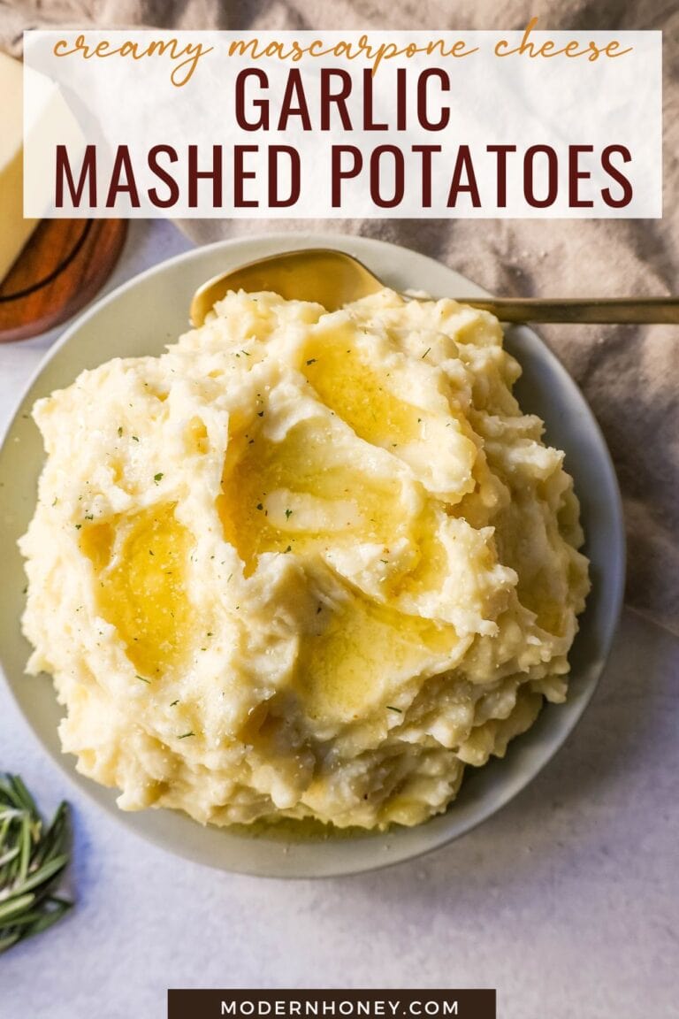 Garlic Mashed Potatoes – Modern Honey