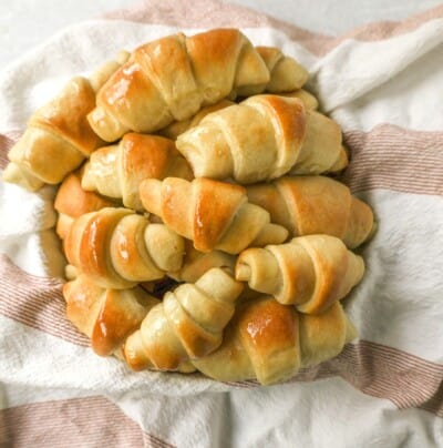 Homemade Crescent Rolls – Modern Honey