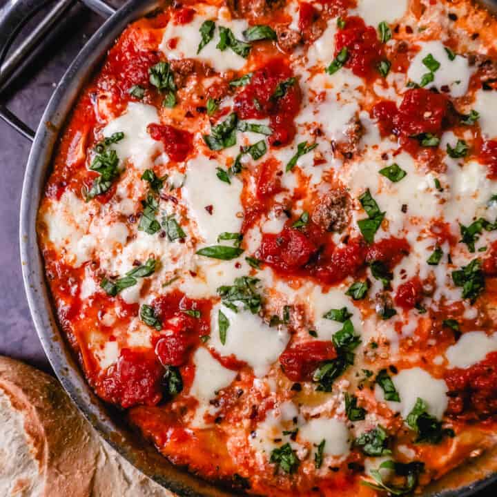 Skillet Lasagna – Modern Honey