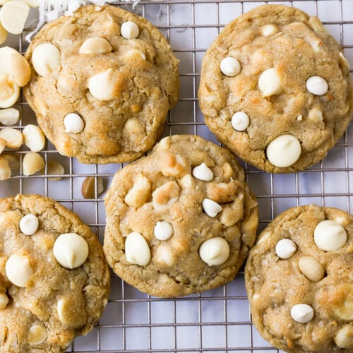 White Chocolate Coconut Macadamia Cookies – Modern Honey