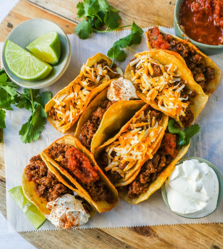 Ground Beef Tacos – Modern Honey