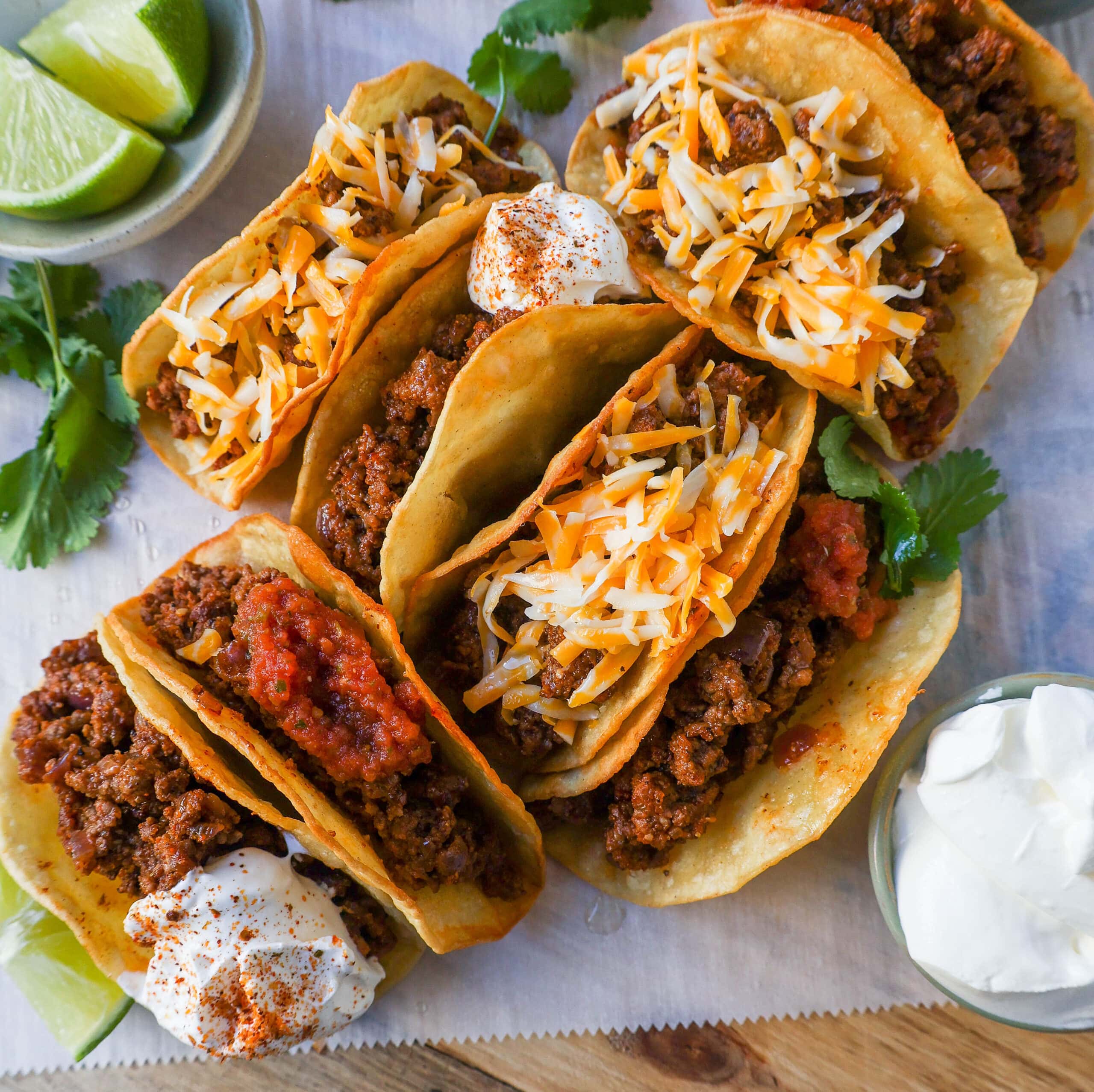 Mexican Rice & Beef Tacos Recipe