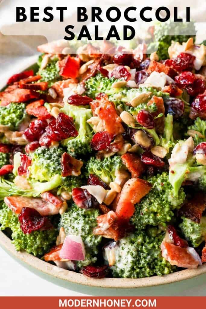 BEST Broccoli Salad Recipe – Modern Honey