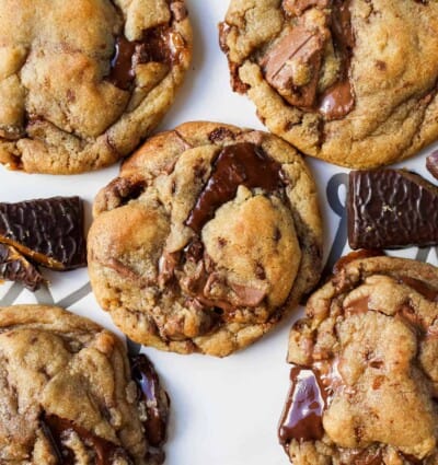 Browned Butter Toffee Chocolate Chip Cookies – Modern Honey