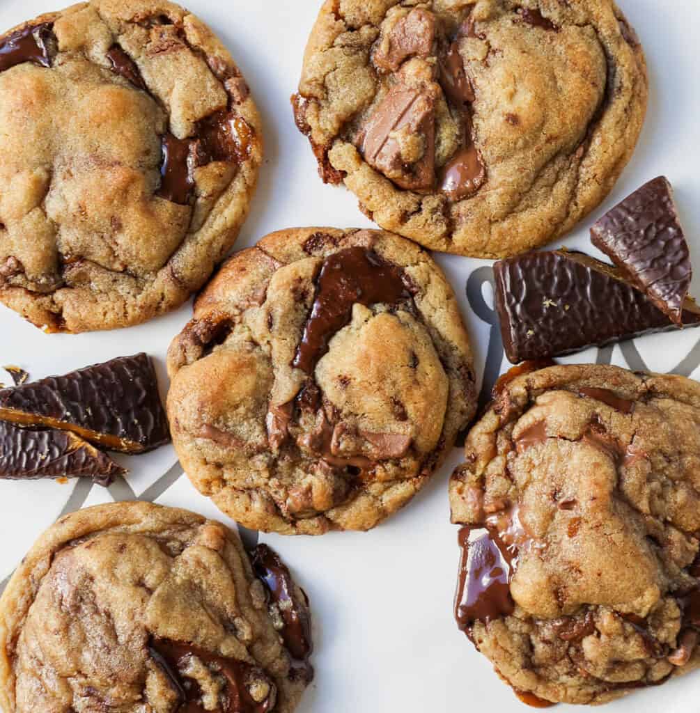 Browned Butter Toffee Chocolate Chip Cookies – Modern Honey